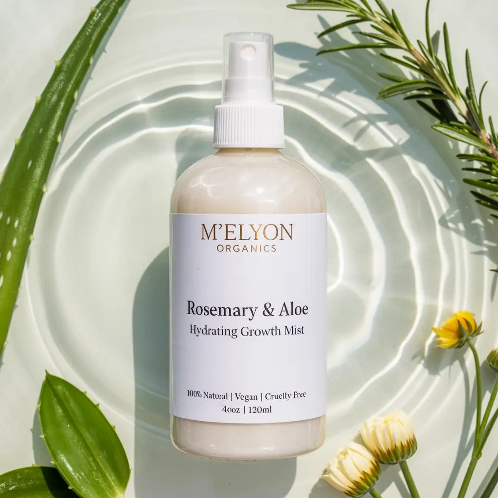 Rosemary & Aloe Hydrating Growth Mist M'Elyon Organics